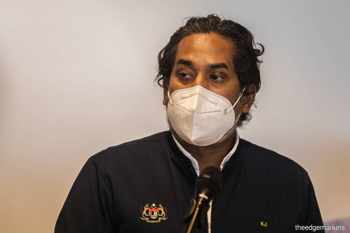 Khairy: We control through announcements, so that we know the hotspots. (Photo by Zahid Izzani Mohd Said/The Edge)